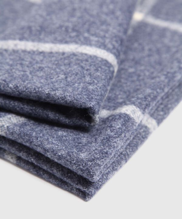 Bufanda de Invierno con Diseño a Rayas Para Hombre image number null