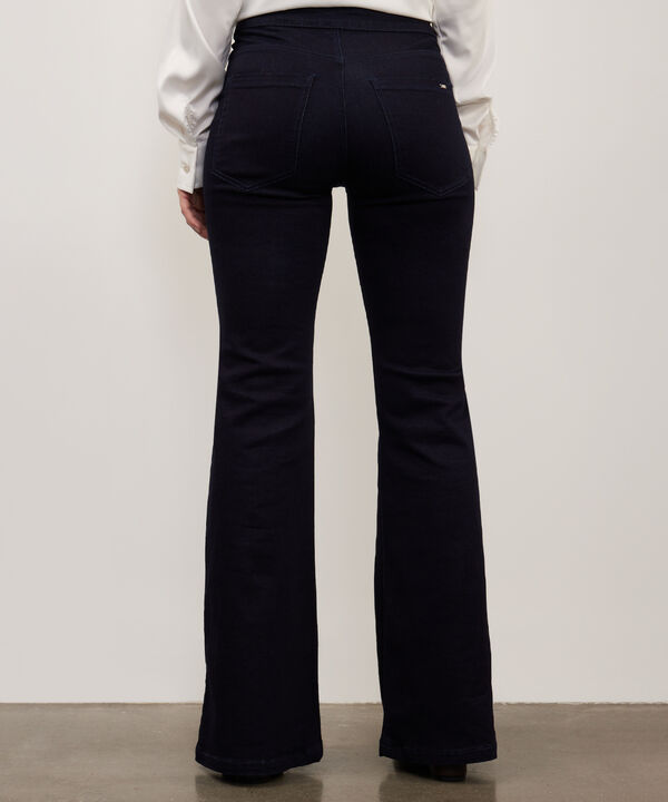 Jean Jegging Flare Tono Raw