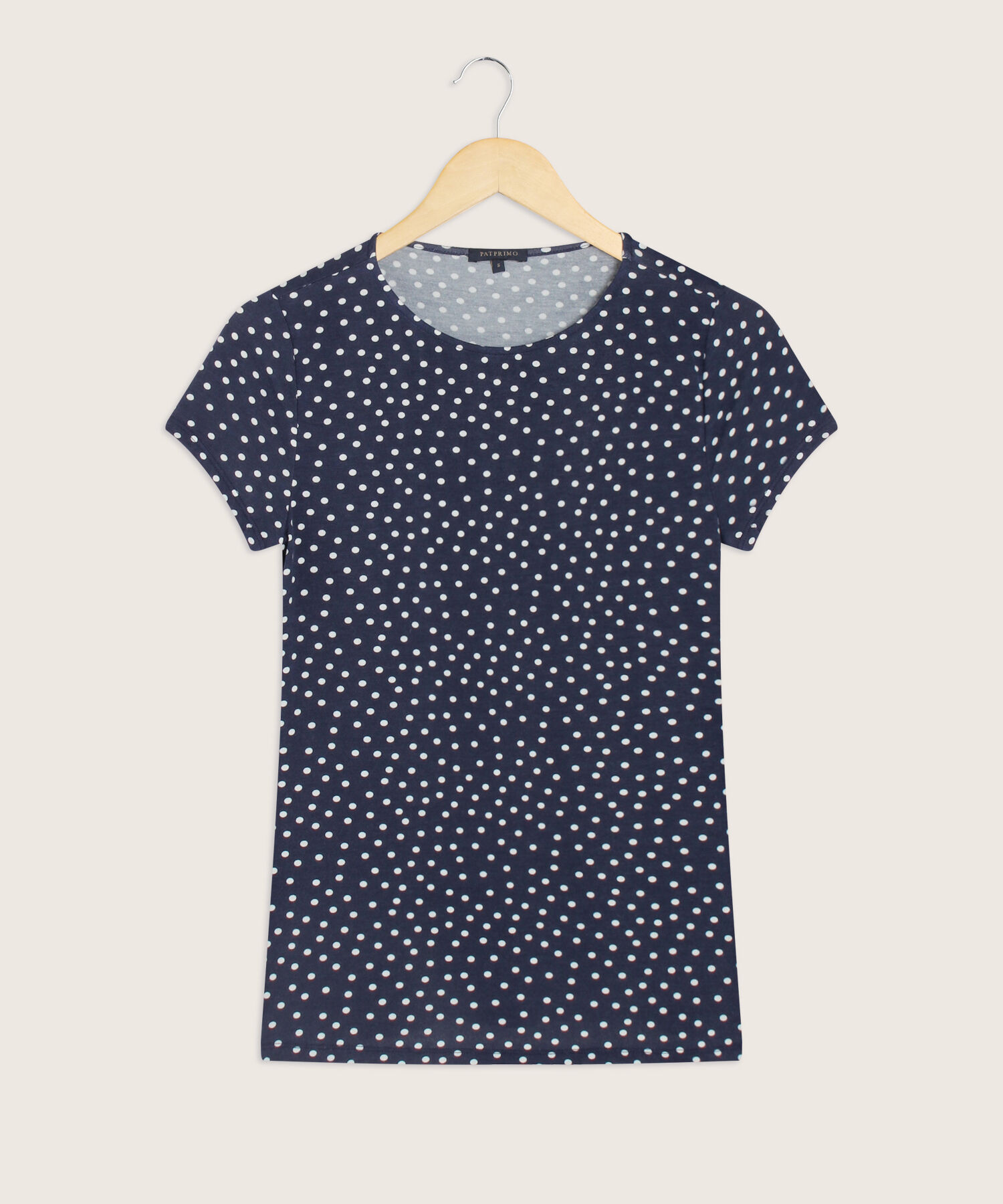 Camiseta Escote Redondo Negro