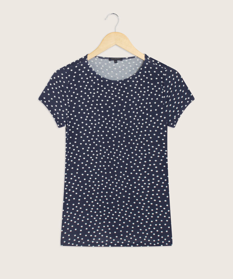 Camiseta Escote Redondo Negro