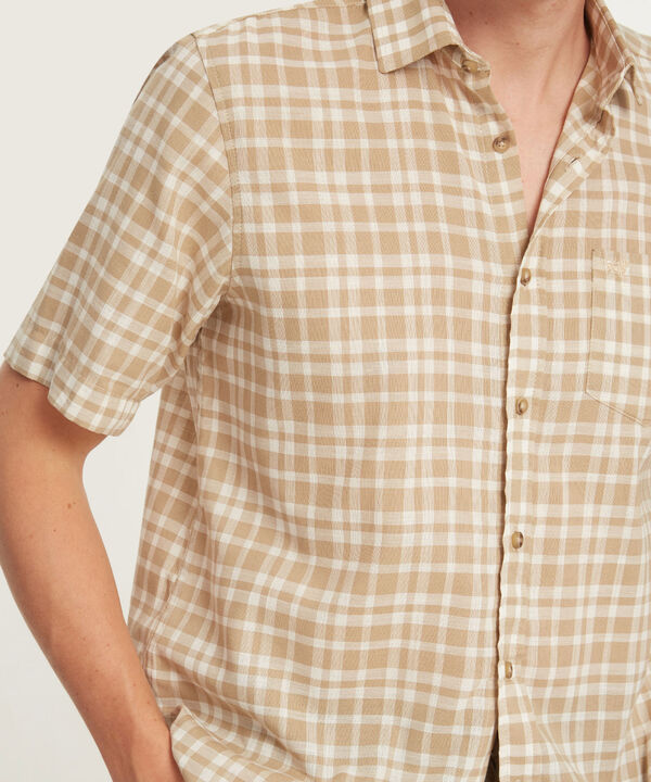 Camisa, Manga Corta Con Bolsillo image number null