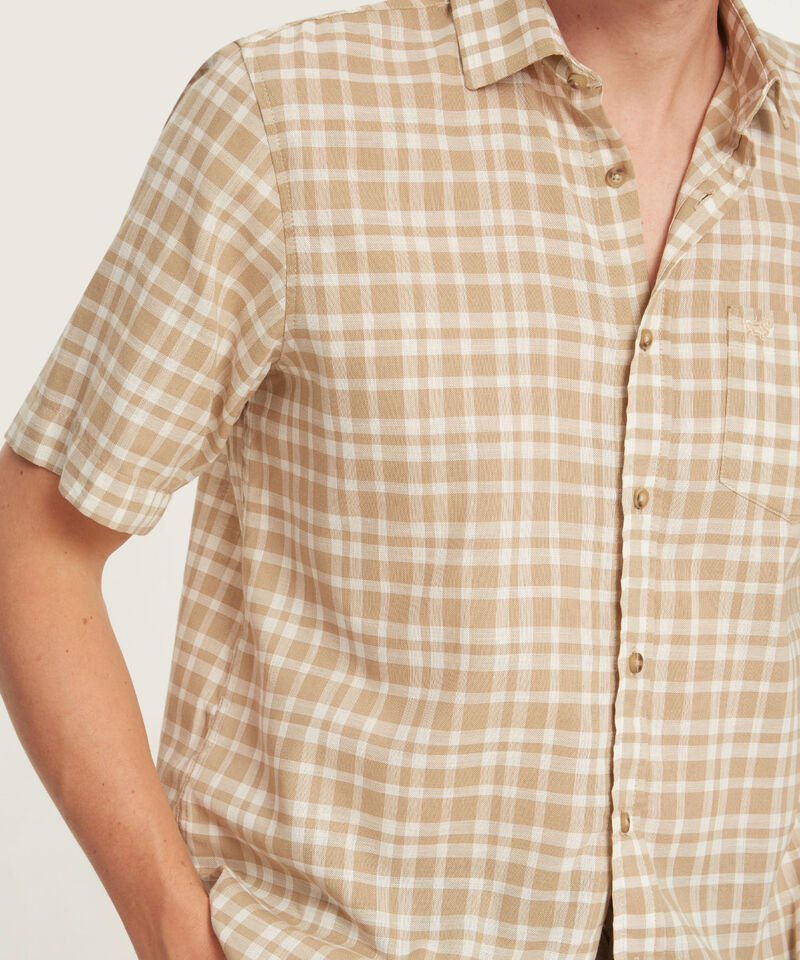 Camisa, Manga Corta Con Bolsillo