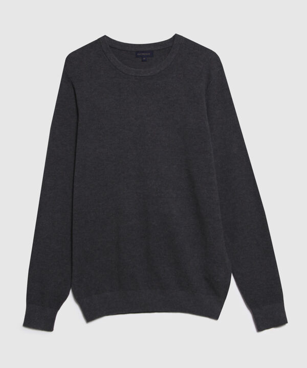 Saco Cuello Redondo Con Coderas