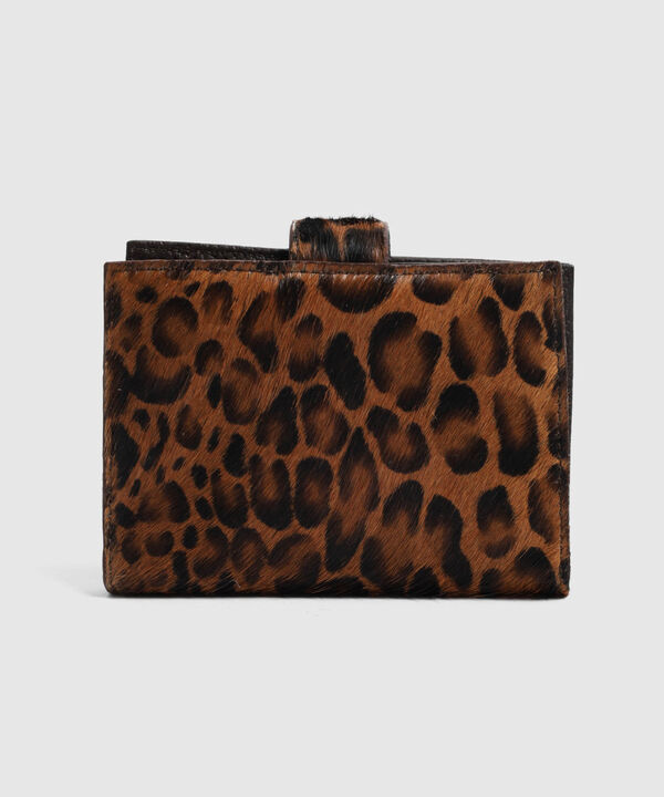 Billetera Compacta con Broche Mujer