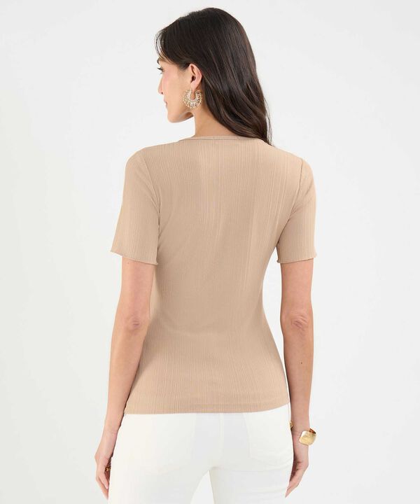 Camiseta Acanalada