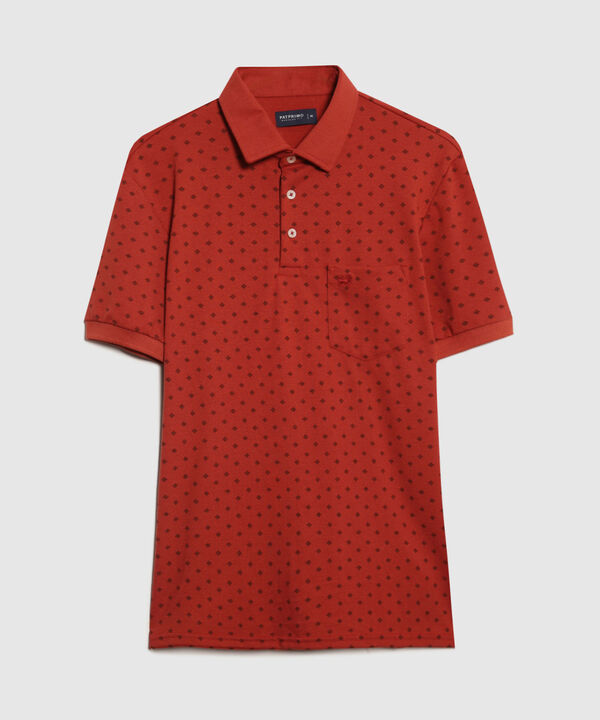 Polo Estampado de Rombos image number null