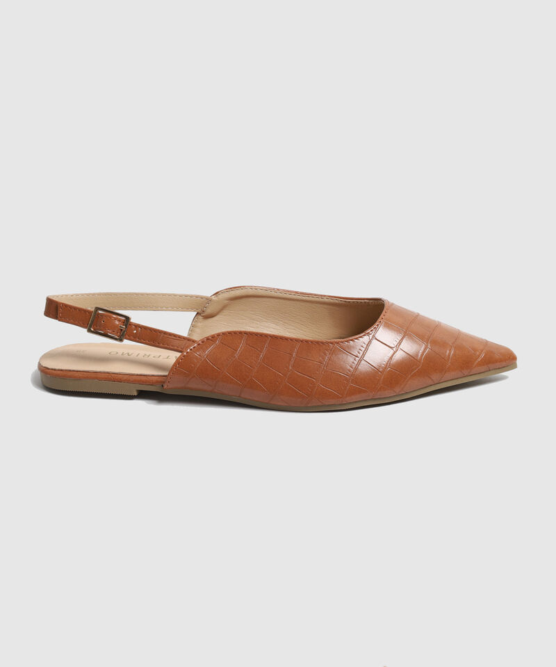 Zapato Destalonado Punta Fina Mujer