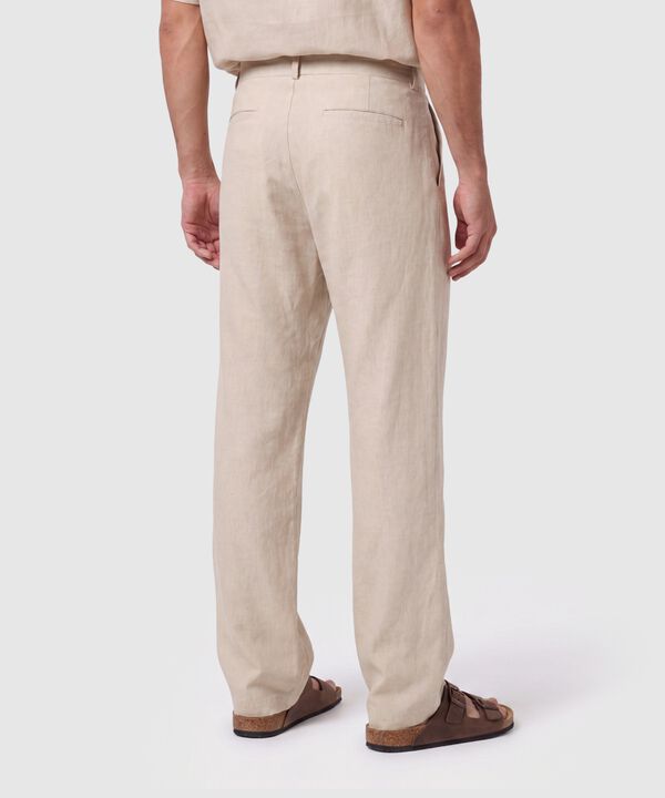Pantal&oacute;n Unicolor Fresco Para Hombre