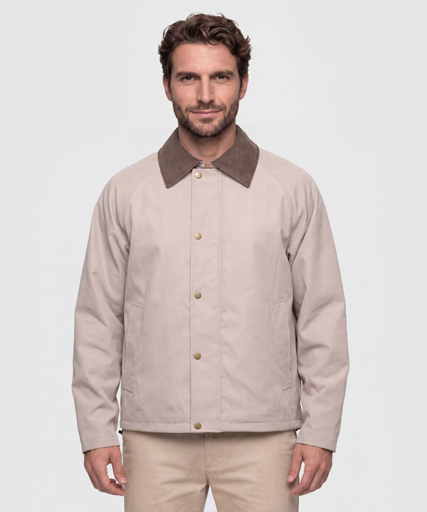 Chaqueta Cuello Pana con Botones Hombre image number null