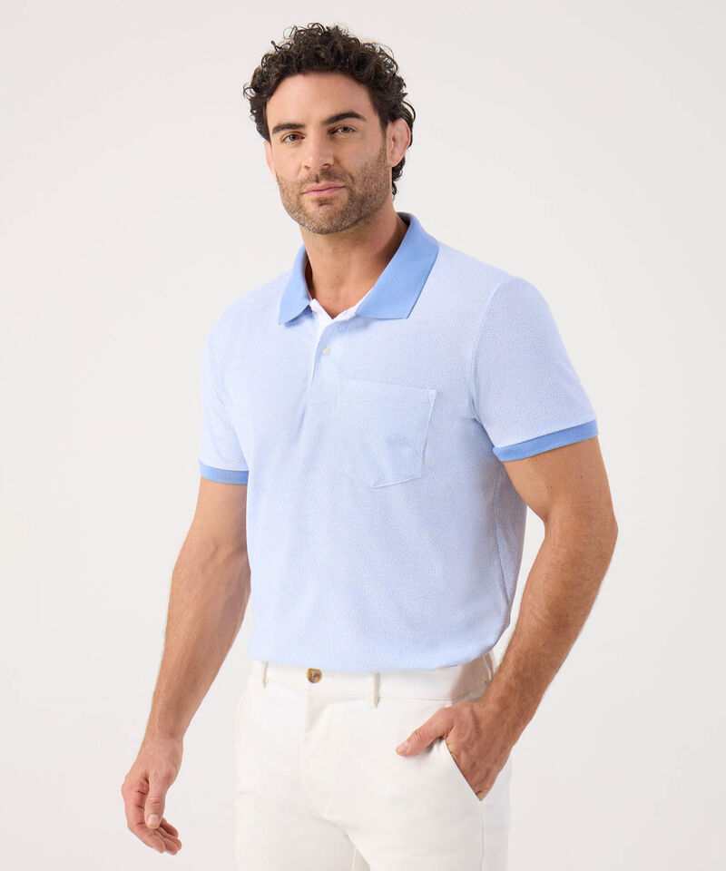 Polo Corte Slim Fit Blanco