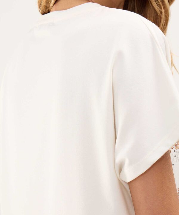 Camiseta con Lentejuelas