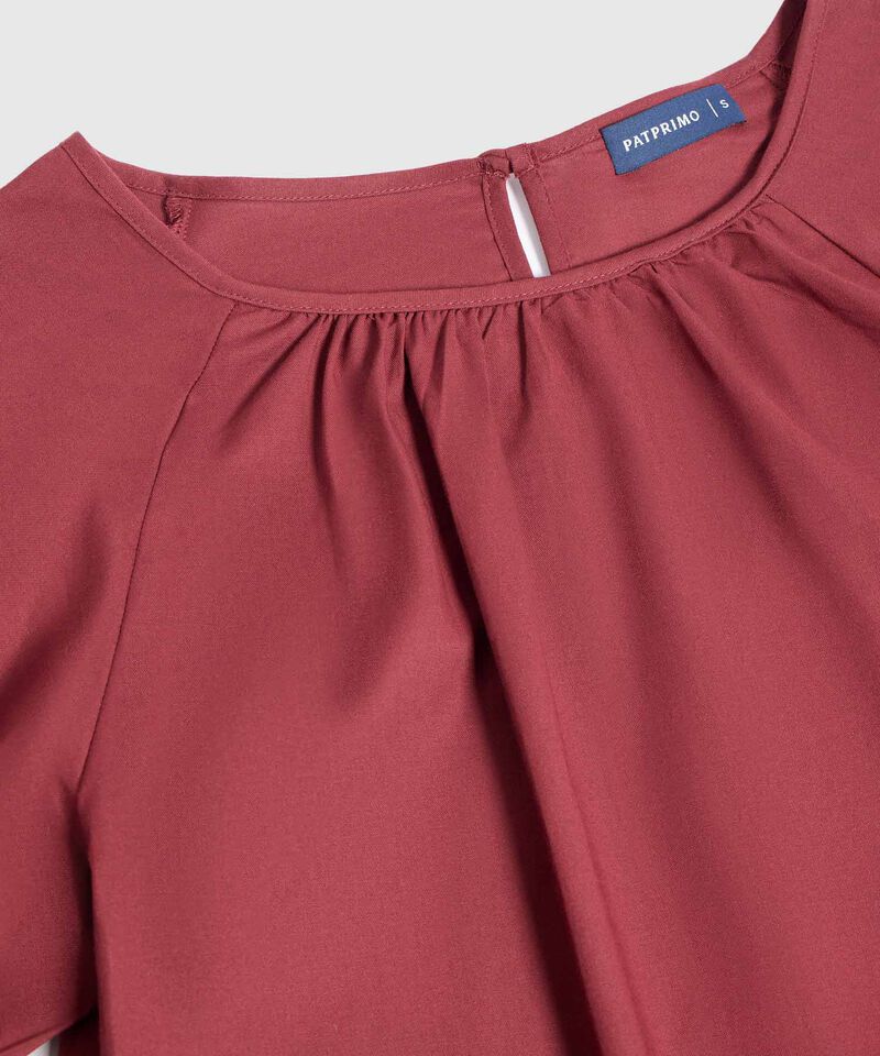 Blusa de Mangas Bombachas para Mujer