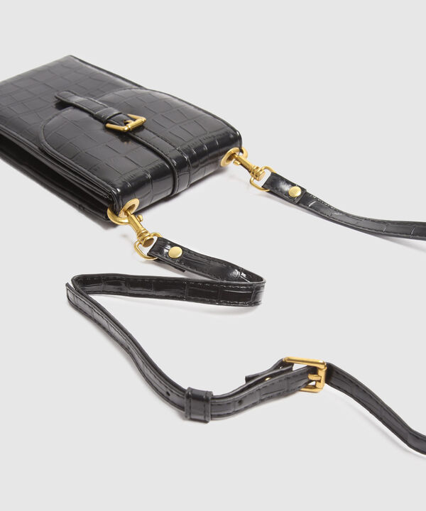 Bolso En Efecto Cuero image number null