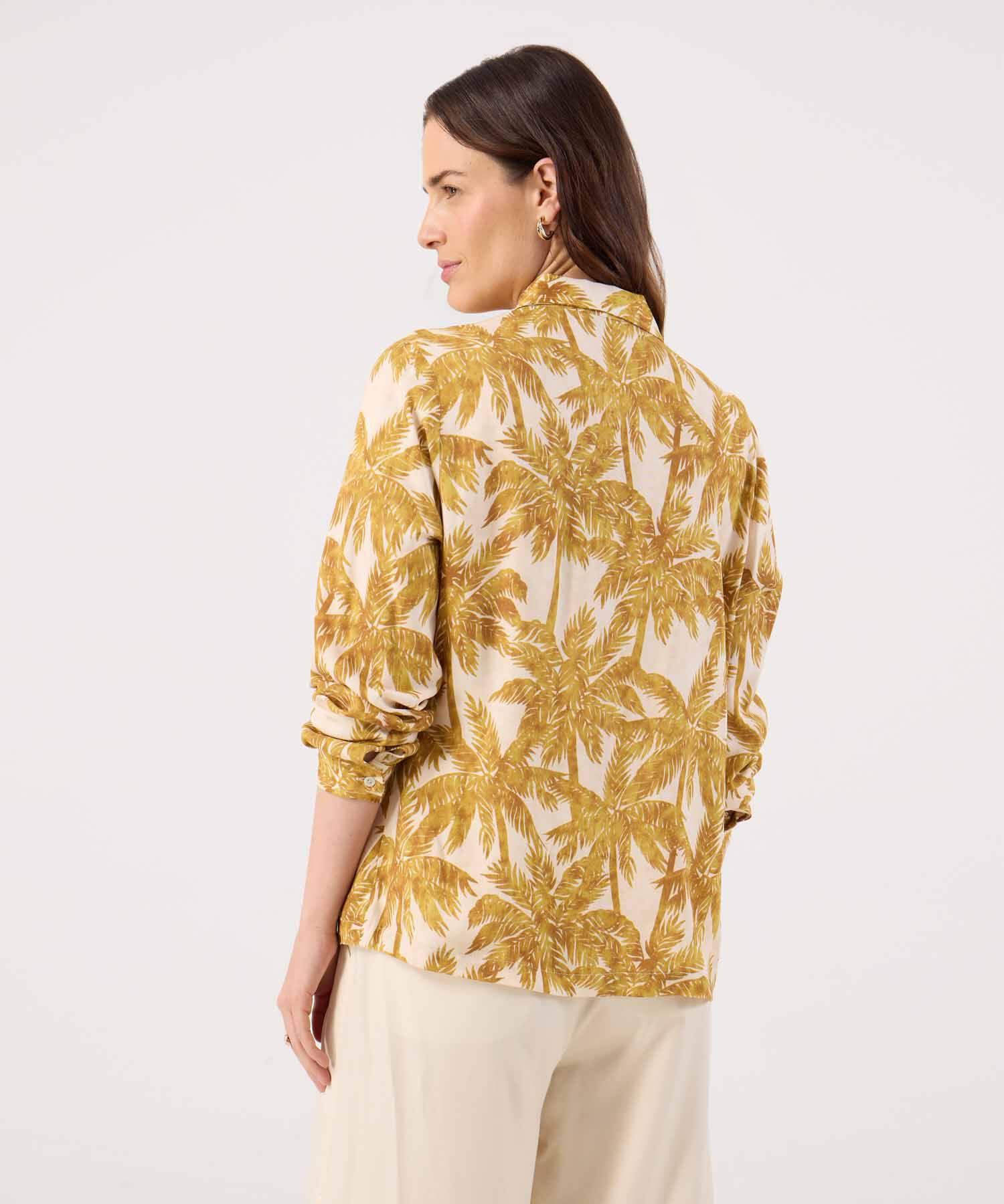 Camisa Estampada Manga Larga