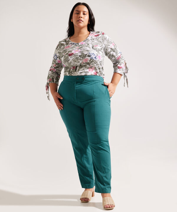 Pantalón Casual con Bolsillos