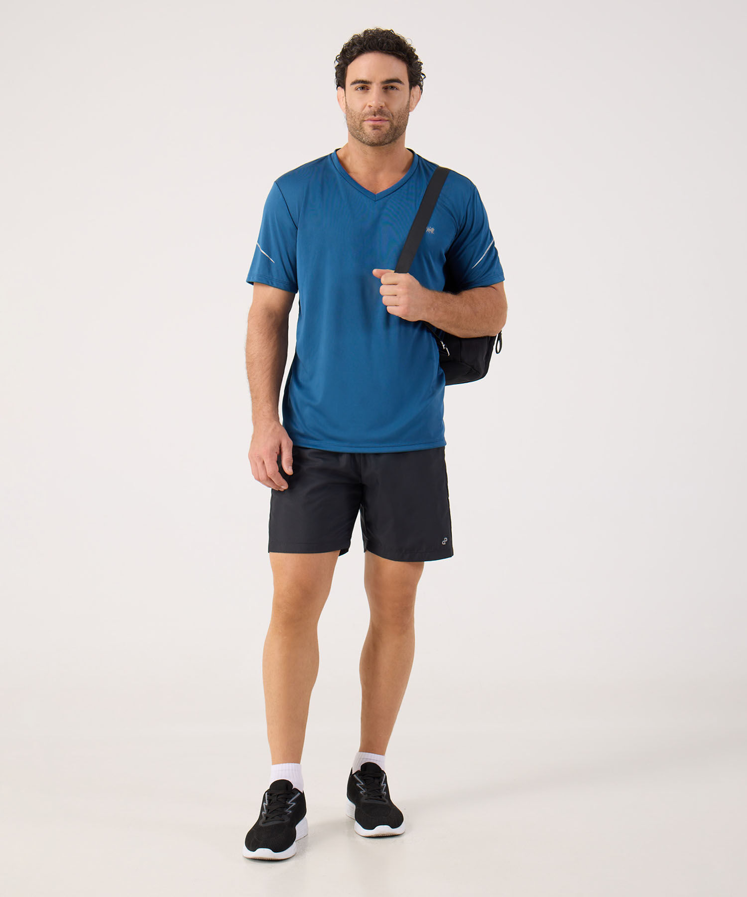 Camiseta Con Textura Para Hombre