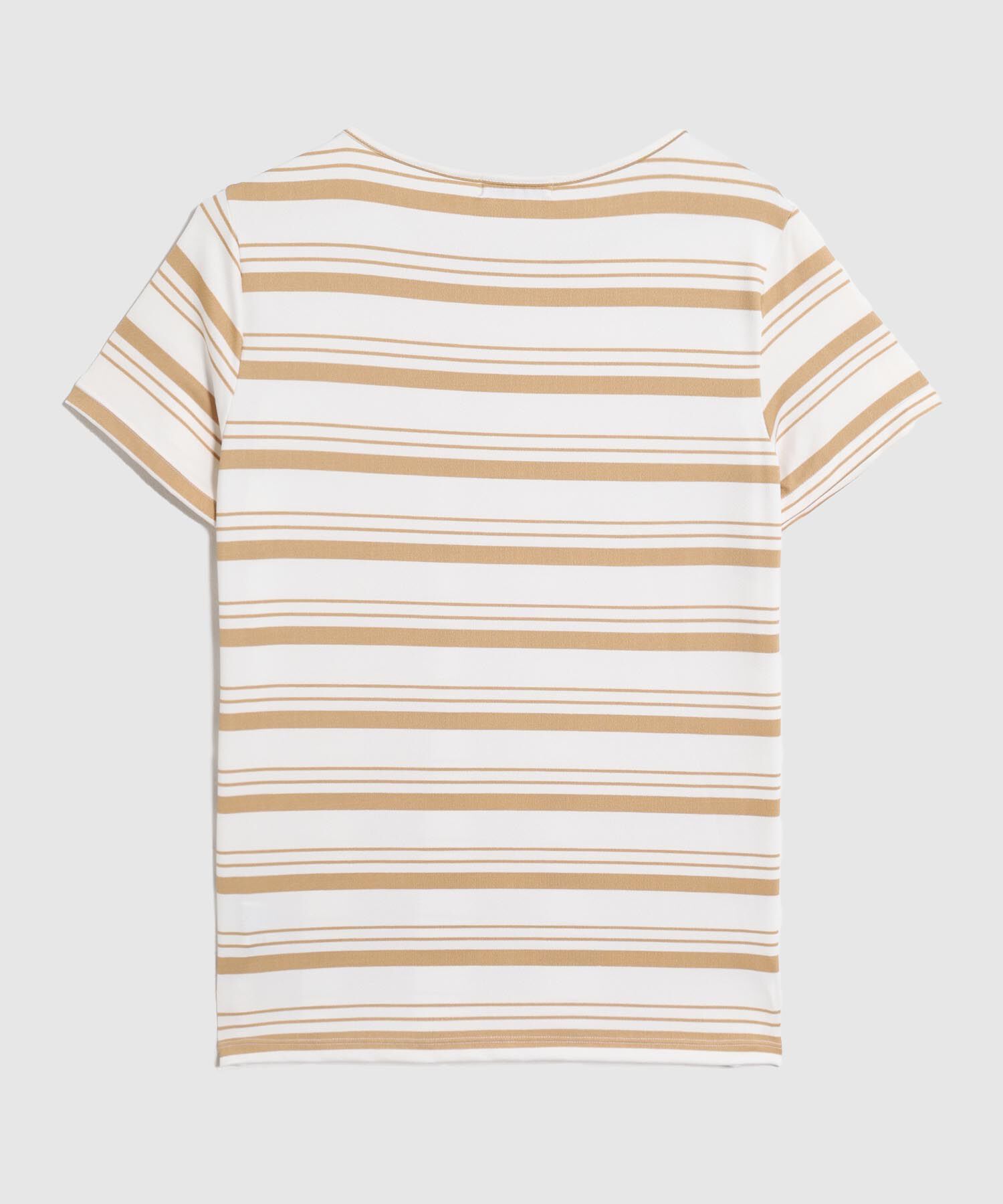 Camiseta Mujer Rayas Horizontales Manga Corta