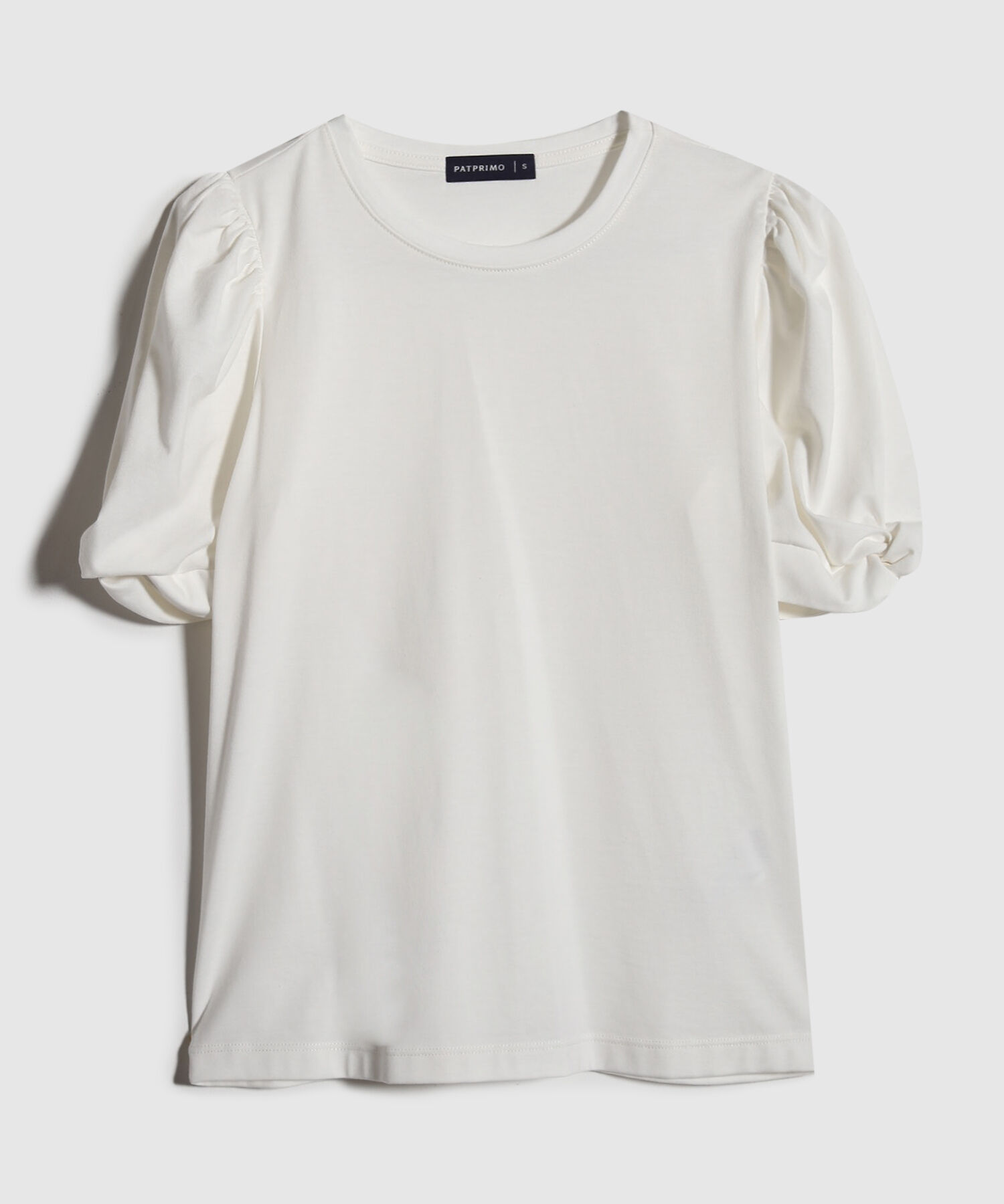 Camiseta Con Detalle En Manga