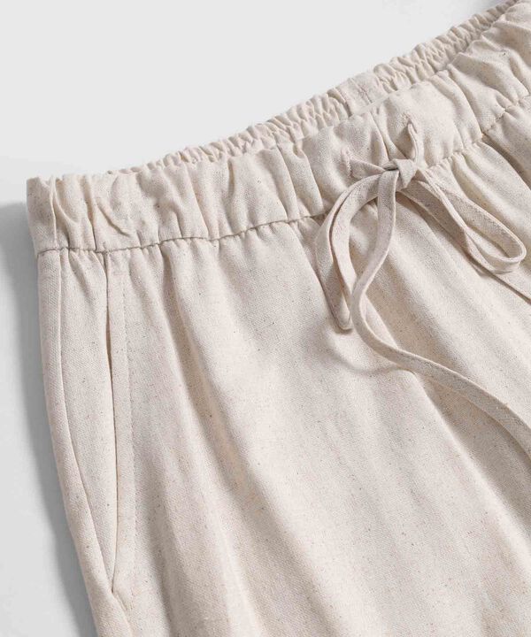 Pantal&oacute;n Fluido B&aacute;sico Ligero Para Mujer image number null