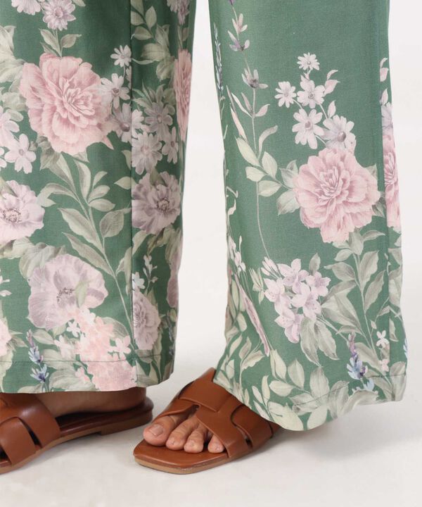 Pantal&oacute;n Fluido Con El&aacute;stico Para Mujer