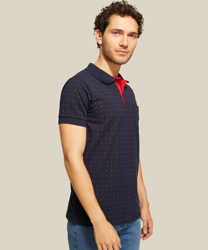 Polo Corte Slim Fit Blanco