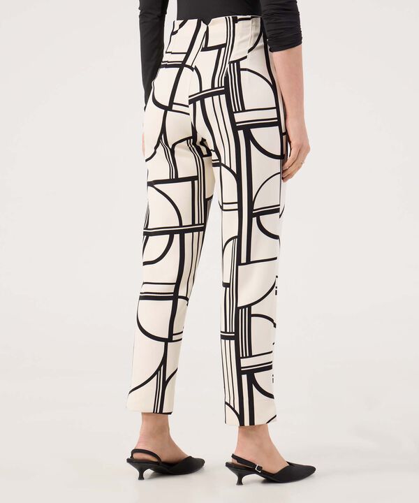 Pantalón Tiro Alto Estampado