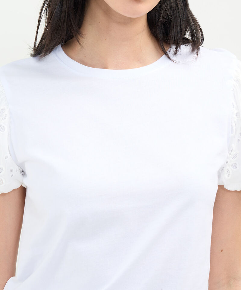 Camiseta Manga en Ojalillo