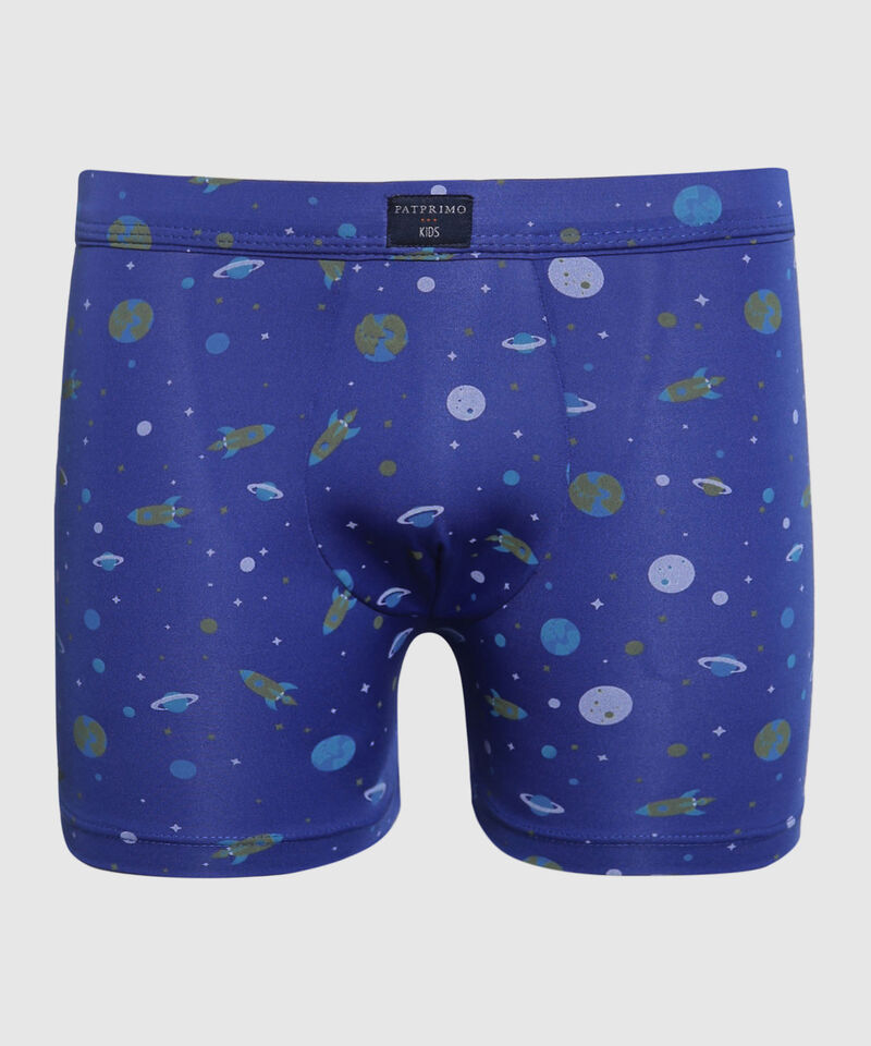 Bóxer Estampado de Planetas