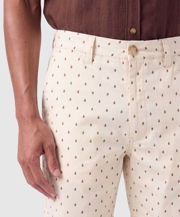 Bermuda Estampada Casual Hombre