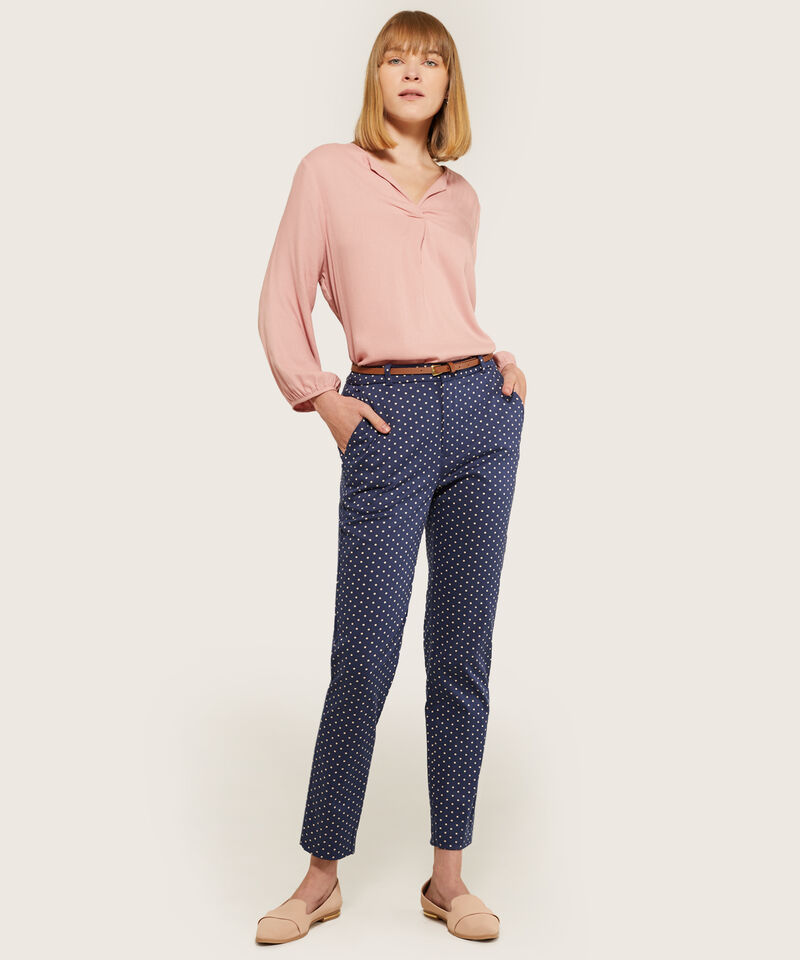 Pantalón Chino Estampado