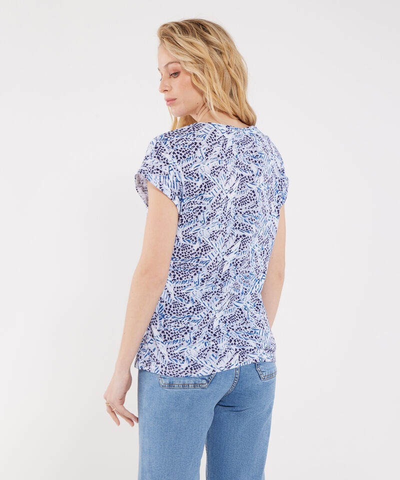 Camiseta Con Guardapolvos Y Bolsillo