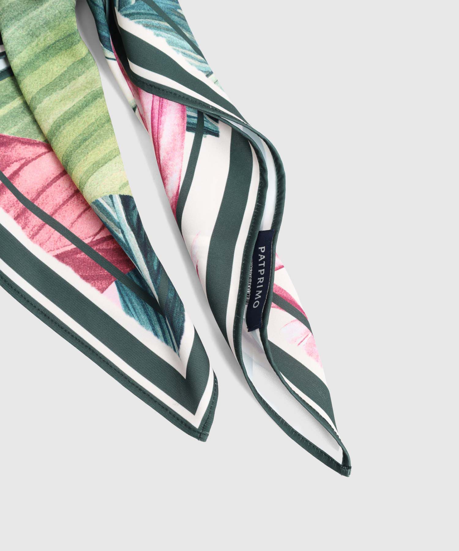 Pa&ntilde;oleta Cuadrada Estampada Para Mujer