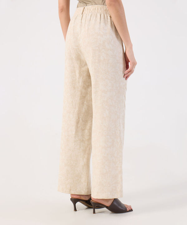 Pantalón Recto de Tejido Suave