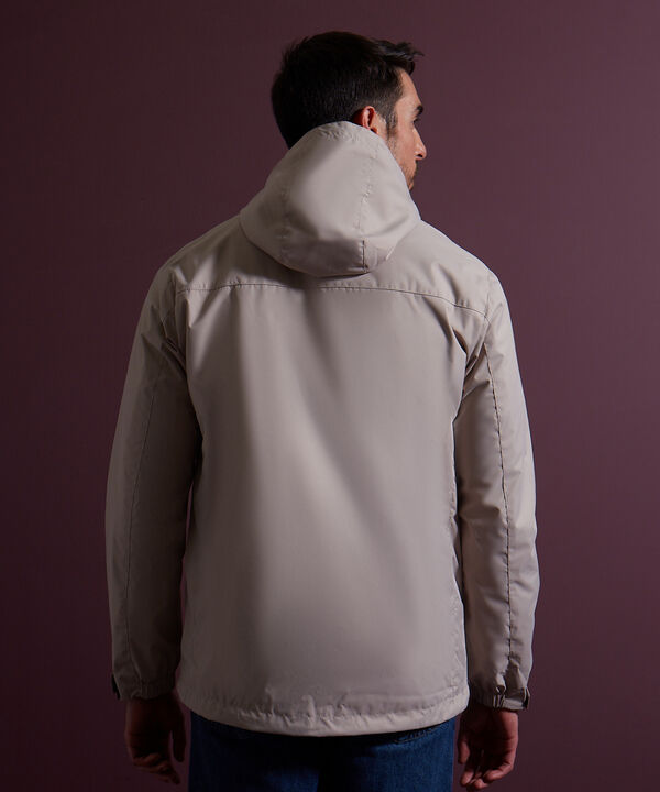 Chaqueta Parka Con Capota