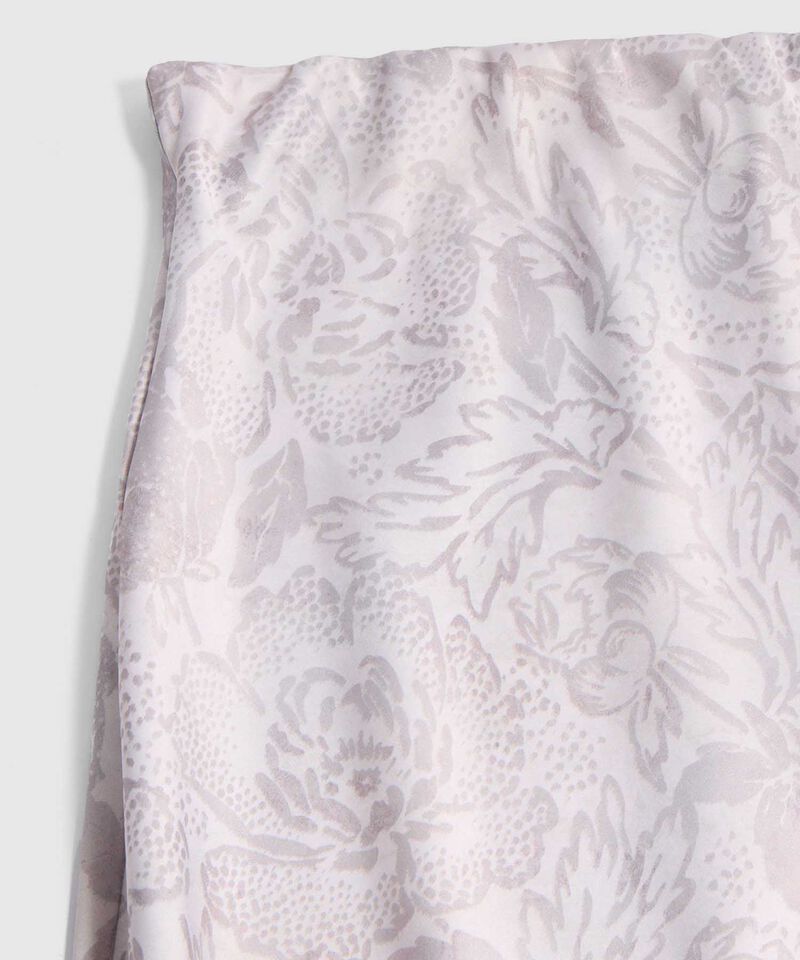 Falda Larga de Corte Evase para Mujer