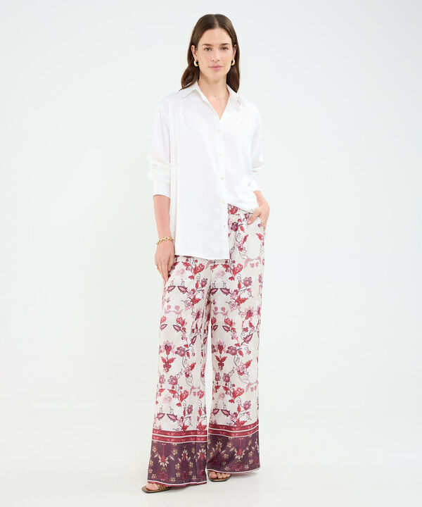 Pantalón estampado para mujer image number null