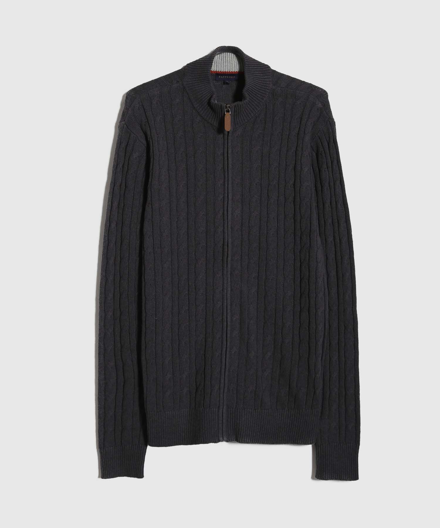 Saco Cuello Alto Con Cremallera