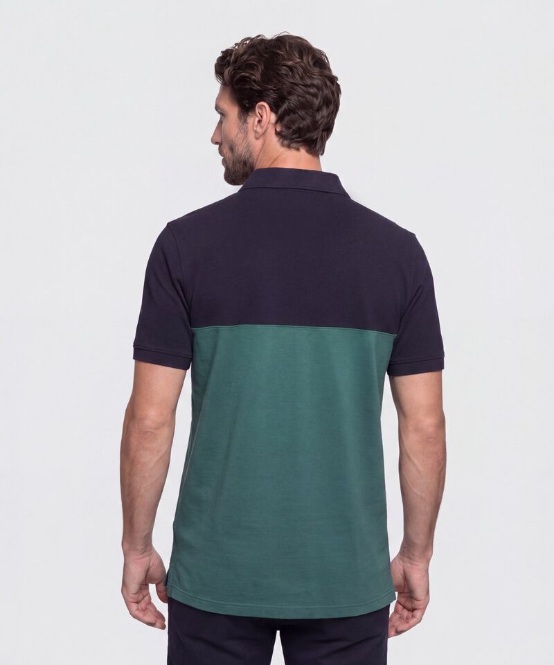 Polo Bloques Para Hombre