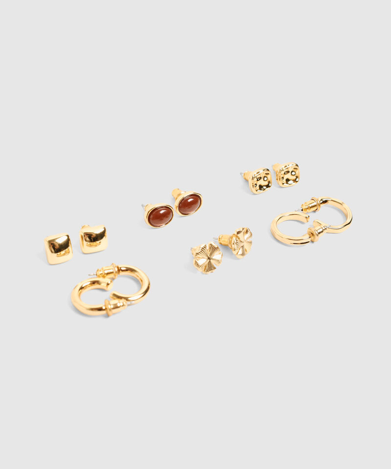 Set Aretes x6 Variados para Mujer