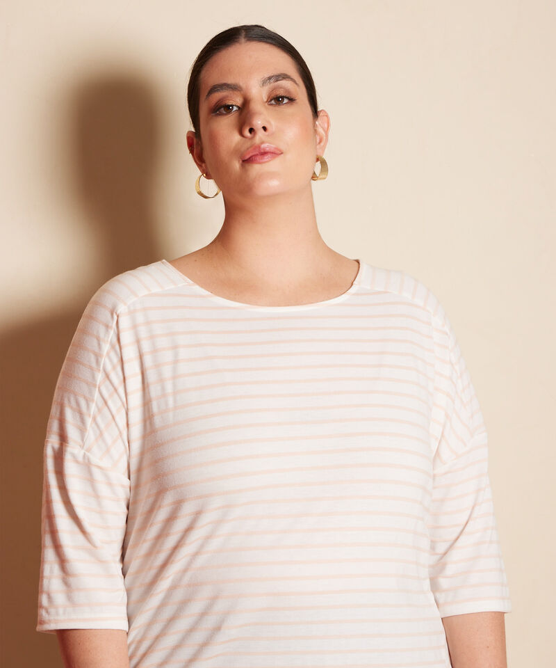 Camiseta de Manga Tres Cuartos para Mujer