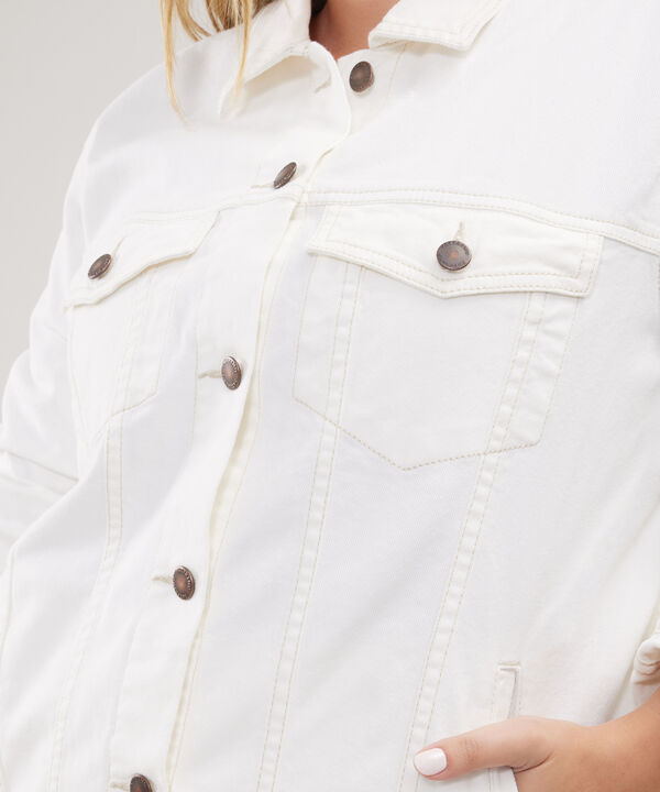 Chaqueta Clásica Tono Off Whitte image number null
