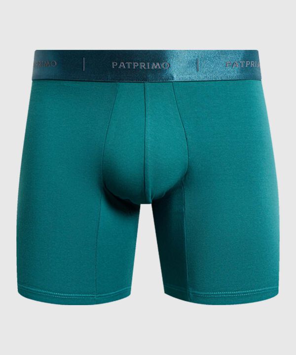 Pack x5 B&oacute;xers Medios Unicolor para Hombre image number null