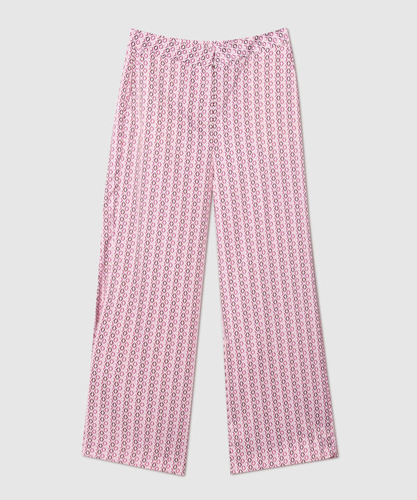 Pantalón Amplio Estampado