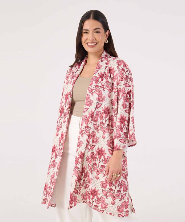 Chaqueta Kimono Para Mujer image number null
