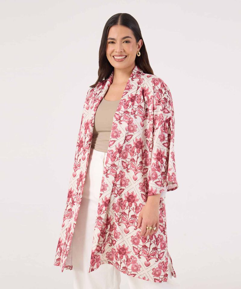 Chaqueta Kimono Para Mujer