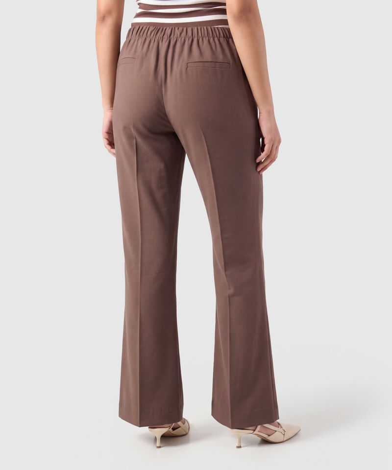 Pantal&oacute;n Bota Semiacampanada Para Mujer