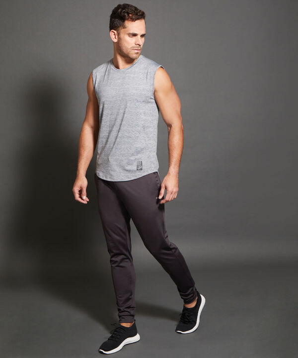Pantalón Jogger Punto Unicolor Con Bolsillos, Cordón Ajustable Y Elástico Interno, Sport Líneas Patprimo