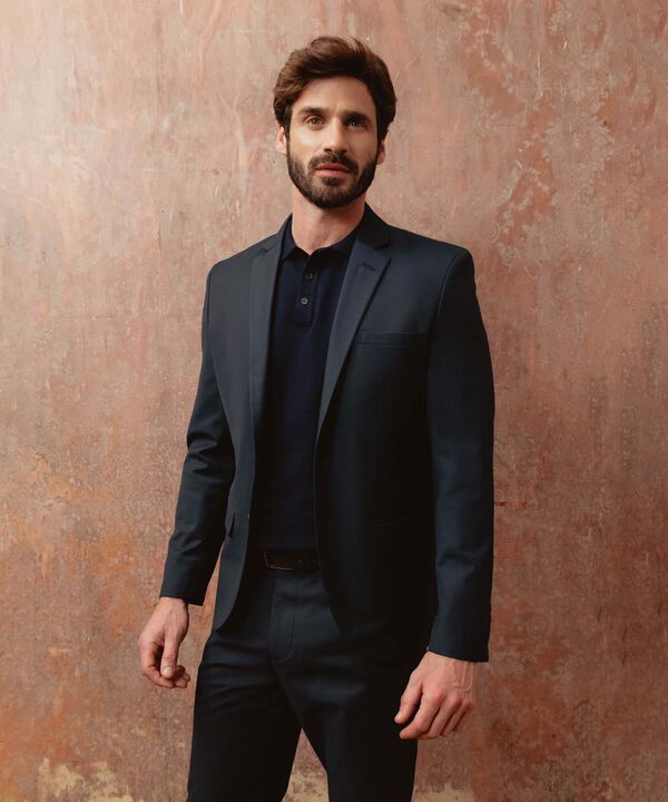 Blazer Casual Para Hombre Elegante image number null