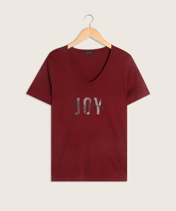 Camiseta Unicolor Con Screen