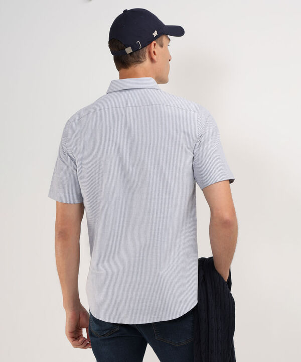 Camisa Manga Corta Preteñida Regular Fit